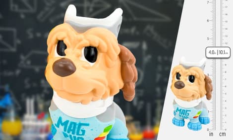 Gallery Feature Image of Einstein Mag Pup Vinyl Collectible - Click to open image gallery