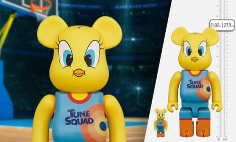 Gallery Feature Image of Be@rbrick Tweety 100% and 400% Bearbrick - Click to open image gallery