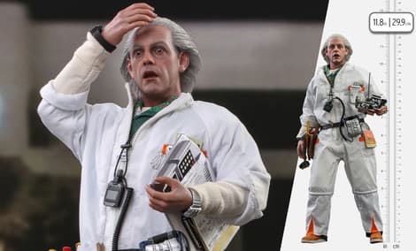 Gallery Feature Image of Doc Brown Sixth Scale Figure - Click to open image gallery