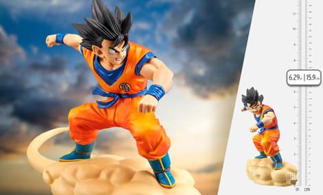 Gallery Feature Image of Hurry! Flying Nimbus!! Son Goku Collectible Figure - Click to open image gallery