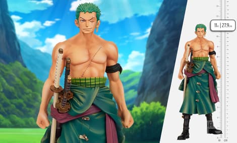Gallery Feature Image of The Roronoa Zoro Collectible Figure - Click to open image gallery