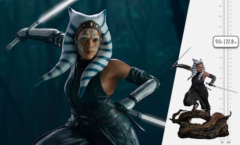 Gallery Feature Image of Ahsoka Tano 1:10 Scale Statue - Click to open image gallery