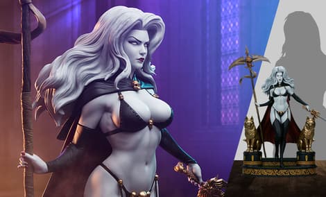 Gallery Feature Image of Lady Death 1:3 Scale Statue - Click to open image gallery
