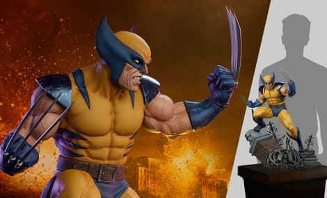 Gallery Feature Image of Wolverine 1:3 Scale Statue - Click to open image gallery