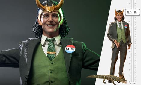 Gallery Feature Image of President Loki Sixth Scale Figure - Click to open image gallery