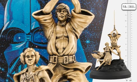 Gallery Feature Image of A New Hope (Gilt) Diorama - Click to open image gallery