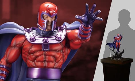 Gallery Feature Image of Magneto Statue - Click to open image gallery