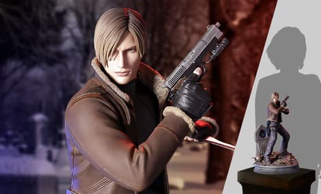 Gallery Feature Image of Leon Kennedy Statue - Click to open image gallery