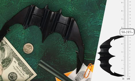 Gallery Feature Image of Batman 1989 Batarang Metal Bottle Opener Miscellaneous Collectibles - Click to open image gallery