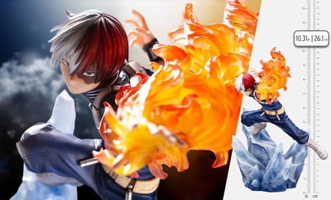 Gallery Feature Image of Shoto Todoroki (Version 2) Statue - Click to open image gallery