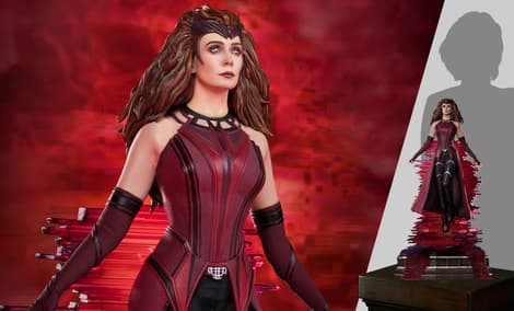 Gallery Feature Image of Scarlet Witch Statue - Click to open image gallery