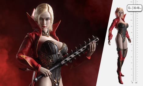 Gallery Feature Image of Vampire Slayer (Red) Sixth Scale Figure - Click to open image gallery