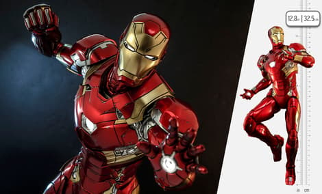 Gallery Feature Image of Iron Man Mark XLVI Sixth Scale Figure - Click to open image gallery