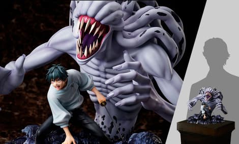 Gallery Feature Image of Yuta Okkotsu and Special Grade Vengeful Cursed Spirit Rika Orimoto Collectible Figure - Click to open image gallery