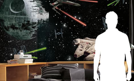 Star Wars Vehicles Wallpaper Mural By Roommates Sideshow Collectibles