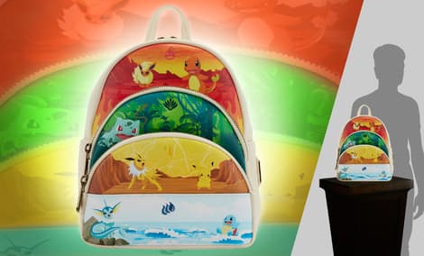 Gallery Feature Image of Elements Triple Pocket Mini Backpack Backpack - Click to open image gallery