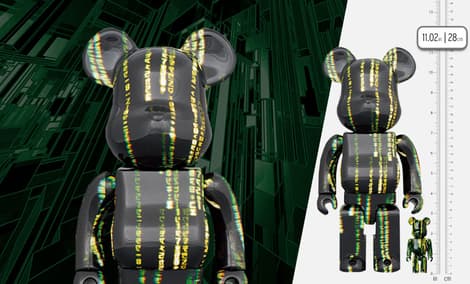 Gallery Feature Image of Be@rbrick The Matrix Resurrections 100% & 400% Bearbrick - Click to open image gallery