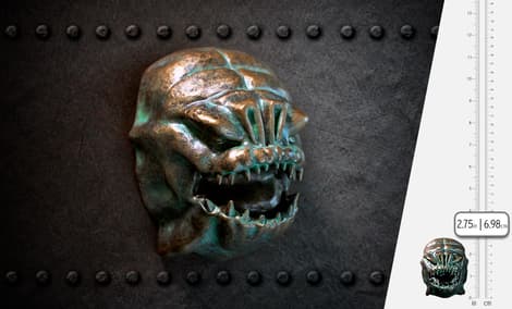 Gallery Feature Image of Rancor Throne Gargoyle Magnet Office Supplies - Click to open image gallery