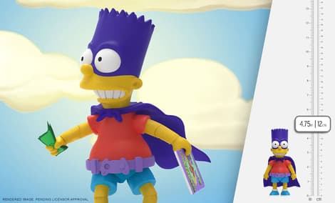 Gallery Feature Image of Bartman Action Figure - Click to open image gallery