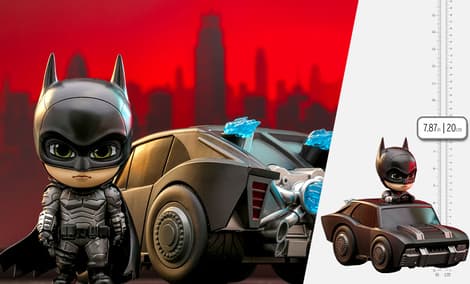 Gallery Feature Image of Batman and Batmobile Collectible Set - Click to open image gallery