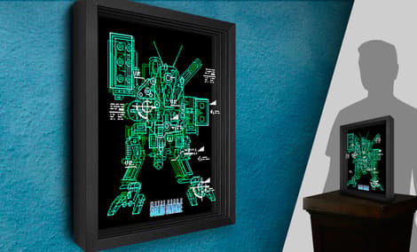 Gallery Feature Image of Metal Gear D Shadow box art - Click to open image gallery