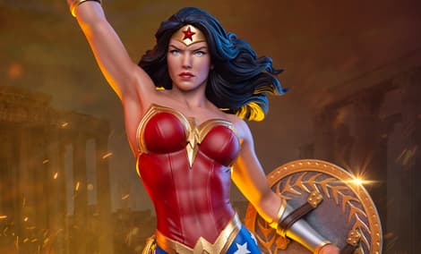 Gallery Feature Image of Wonder Woman Quarter Scale Maquette - Click to open image gallery