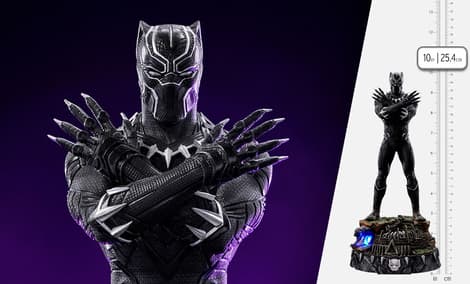 Gallery Feature Image of Black Panther Deluxe 1:10 Scale Statue - Click to open image gallery