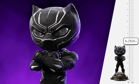 Gallery Feature Image of Black Panther Mini Co. Collectible Figure - Click to open image gallery