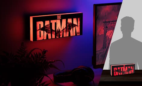 Gallery Feature Image of The Batman Logo Light Collectible Lamp - Click to open image gallery