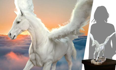 Gallery Feature Image of Pegasus Statue - Click to open image gallery