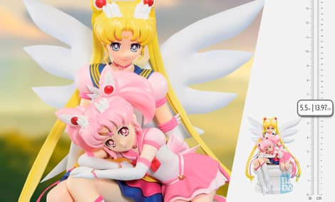 Gallery Feature Image of Eternal Sailor Moon and Eternal Sailor Chibi Moon Figure - Click to open image gallery