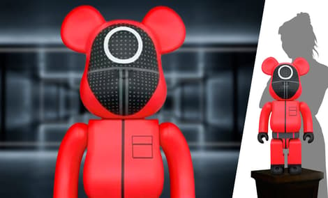 Gallery Feature Image of Be@rbrick Squid Game Guard (Circle) 1000% Bearbrick - Click to open image gallery