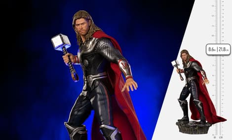 Gallery Feature Image of Thor (Battle of NY) 1:10 Scale Statue - Click to open image gallery