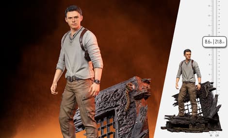 Gallery Feature Image of Nathan Drake Deluxe 1:10 Scale Statue - Click to open image gallery