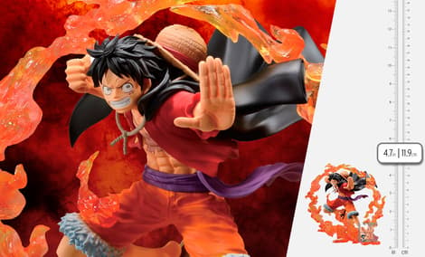 Gallery Feature Image of Monkey D. Luffy (Duel Memories) Statue - Click to open image gallery
