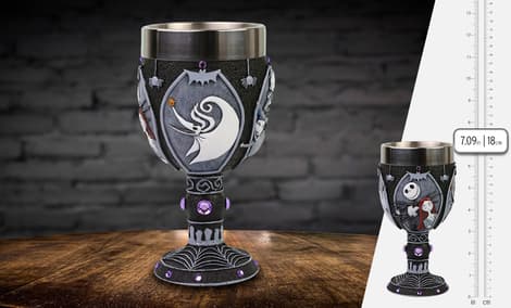 Gallery Feature Image of Nightmare Before Christmas Chalice Collectible Drinkware - Click to open image gallery