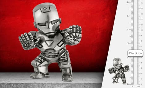 Gallery Feature Image of Iron Man Miniature Figurine - Click to open image gallery