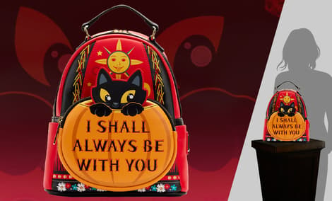 Gallery Feature Image of Hocus Pocus Dani Binx Mini Backpack Backpack - Click to open image gallery