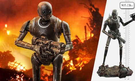Gallery Feature Image of KX Enforcer Droid Sixth Scale Figure - Click to open image gallery