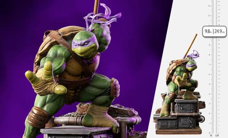 Gallery Feature Image of Donatello 1:10 Scale Statue - Click to open image gallery