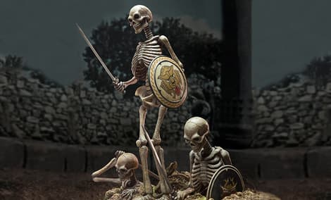 Gallery Feature Image of Skeleton Army (Deluxe Version) Statue - Click to open image gallery