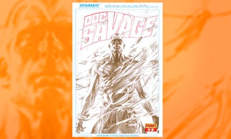 Gallery Feature Image of Doc Savage #2 Alex Ross Art Board Ultra Limited Variant Book - Click to open image gallery