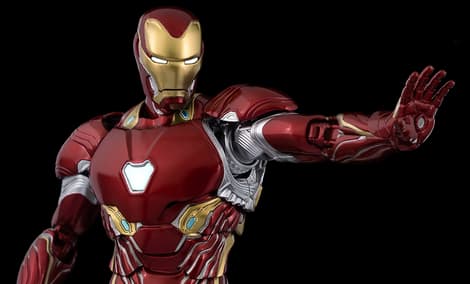 Gallery Feature Image of DLX Iron Man Mark 50 Collectible Figure - Click to open image gallery