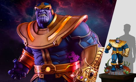 Gallery Feature Image of Thanos 1:3 Scale Statue - Click to open image gallery