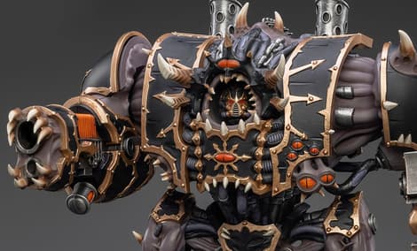 Gallery Feature Image of Black Legion Helbrute Collectible Figure - Click to open image gallery