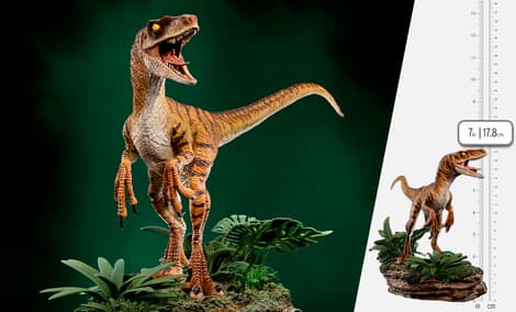 Gallery Feature Image of Velociraptor Deluxe 1:10 Scale Statue - Click to open image gallery