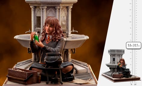 Gallery Feature Image of Hermione Granger Polyjuice Deluxe 1:10 Scale Statue - Click to open image gallery