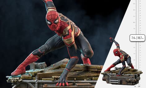 Gallery Feature Image of Spider-Man Peter #1 1:10 Scale Statue - Click to open image gallery