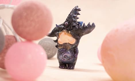 Gallery Feature Image of Junior Beast - Leo (Blue) Collectible Figure - Click to open image gallery