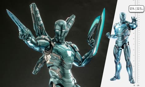 Gallery Feature Image of Iron Man Mark LXXXV (Holographic Version) Sixth Scale Figure - Click to open image gallery